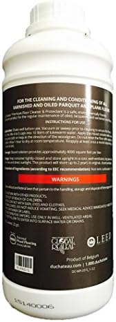 Duchateau® Parquet Cleaner 33.8 Fl.oz/ 1 Liter (Single Bottle)