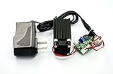 2W450nmの2000mW FocusableのブルーレーザードットダイオードモジュールW/ドライバ+ TTL12V切削