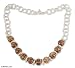  : ARAGONITE NECKLACE ELEGANCE 0.5 W 18.5 L