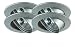 Paulmann 99454 Premium Zink-Aluguss-Einbauleuchten Set schwenkbar Chrom matt