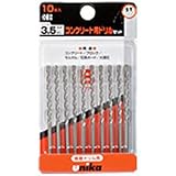 ユニカ コンクリート用ドリルビット Bタイプ振動用(10本セット) DP10-B45
