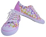 Coach Barrett Multi Pink Op Art Tennis Shoes