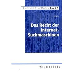 Das Recht der Internet-Suchmaschinen
