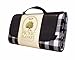 Thermos Check Picnic Rug Black/White
