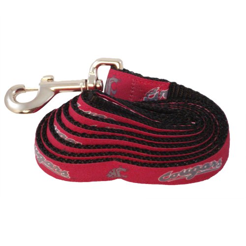 NCAA Washington State Cougars Dog Leash (Team Color, Large)