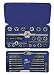 Irwin Hanson Tap & Die Set, 5/8 And 1 Hex Dies, 41 Pc