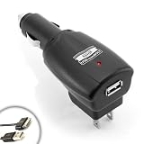ReVIVE miniBOLT Professional Series 2-in-1 AC / DC USB Travel Charger for iPhone 4S , 4 , 3GS , 3G and More! **Includes 30-Pin Charge Cable**