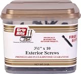 Primesource #H158CSB5 5LB 1-5/8 Brown SQ Screw