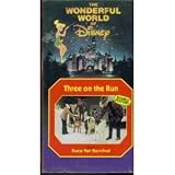 The Wonderful World of Disney: Three on the Run / Race for Survival [VHS Tape]