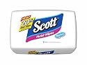 Scott Flushable Moist Wipes, Tub (51 Wipes)