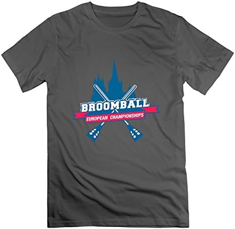 Men Short Sleeve Broomball T Shirt