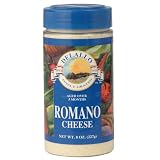 DeLallo Grated Romano Cheese, 8-Ounce Unit (Pack of 4)