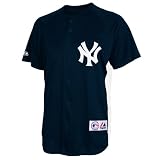 MLB New York Yankees Replica BP Home Jersey, L