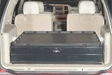 Husky Liners Rear SUV Storage Box w/ Drawer Black Powder Coated Aluminum Cadillac Escalade 2002 to 2006 Fits Behind 3rd Seat