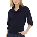 Mossimo&reg; Black: Cowl Neck Sweater - Ebony