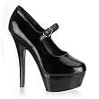 Pleaser Shoes Women's KISS-280 6" Heel Mary Jane Pump