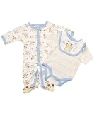 Vitamins Baby Three-Piece Set - ivory, 0-5mos.