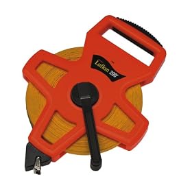 Lufkin 1708 1 2-Inch x 200 Hi-Viz Orange Open Reel Linear Fiberglass Tape by Cooper Hand Tools