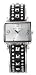 Betsey Johnson Women's Black Studded Half Bangle Watch #BJ4050