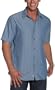 Quiksilver Caret Bay Short Sleeve Woven,Waterfall,Large