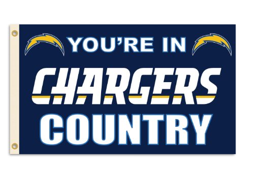 NFL San Diego Chargers 3-by-5 Foot 