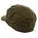 Washed Cotton Fitted Army Cap-Dark Olive W32S33F