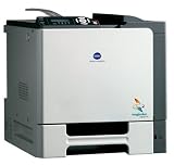 Konica Minolta Magicolor 5440 DL - Printer - color - laser - Legal, A4 - 2400 dpi x 600 dpi - up to 25.6 ppm (mono) / up to 25.6 ppm (color) - capacity: 600 sheets - USB, 10/100Base-TX