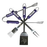 Siskiyou Sports  Minnesota Vikings 4 pc NFL BBQ Set