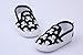 Bigood Baby Toddler Crib Skull Anti-Slip Shoes First Walking Sneakers Black