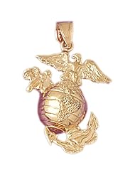 CleverEves 14K Gold Pendant 3-DTrade Inspired 8.6 - Gram(s)