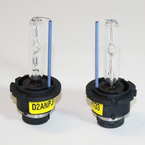 HID Auto Vision D2S/D2R/D2C Factory Beam HID Xenon Replacement Bulb Set -Direct OEM Repalcement - 6000K Hyper White-FREE Warranty Included (2 Bulbs)