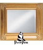 Review PosterPanda.com  / 11x14 - Crackled Gold FRAMED MIRROR