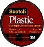 Scotch Plastic Tape, 3/4 x 125 Brown