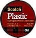 3M #190BRN 3/4x125 Brown Plastic Tape