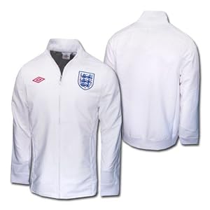Umbro England Team Jacket 09/10 WHITE