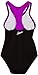 Speedo Big Girls' Sport Splice Solid Swimsuit