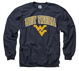 West Virginia Mountaineers Navy Perennial II Crewneck Sweatshirt