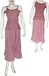 Skirt Set Rayon Embroidery Womens Casual Sundresses Size S (skts058)