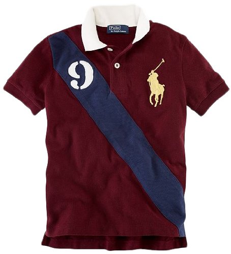 Polo Ralph Lauren Big Pony Banner Childrenswear Boys Polo Shirt (2 Colors)