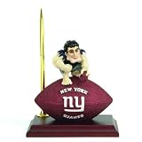 6.5" NFL New York Giants Football Clock and Pen Office Desk Set