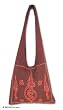 Cotton sling tote bag, 'Thai Talisman' Cotton sling tote bag, 'Thai Talisman'