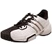 adidas Little Kid/Big Kid Barricade Team Xj Tennis Shoe,Running White/Black/Light Scarlet,5 M US Big Kid