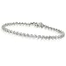Jewelry : 10k White Gold Round 'S' Link Diamond Tennis Bracelet (2 cttw, I-J Color, I1-I2 Clarity)