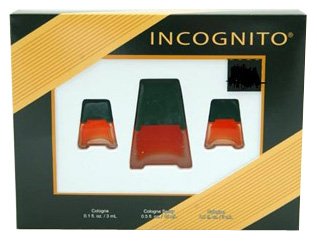 Cover Girl Incognito By Cover Girl For Women. Gift Set ( Eau De Cologne Spray 0.5-Ounces + Eau De Cologne 2 X 3 Ml)
