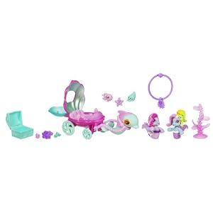 My Little Pony Mermaid Dolphin Carriage by