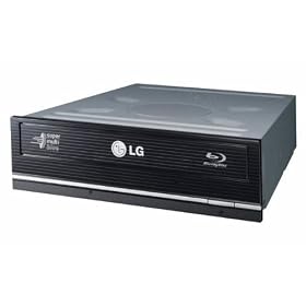 LG Electronics 8X Blu-ray SATA Writer Drive WH08LS20 (Black)