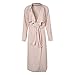 Doreen Ladies Long Sleeve Duster Jacket Belted Trench Coat Long Top