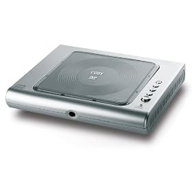 Coby DVD-717 2 Channel Portable DVD Player with AC Adapter and Car Cord