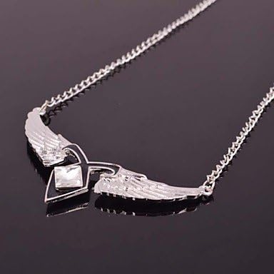 BST Statement Necklaces Instruments Are The City Of 2015 Bones Of Angelic Power Mortal Wings Necklace