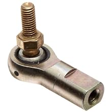 Steel Rod End W/Studs, 10-32 Thread x 2.312" Overall Length (Pack of 1)